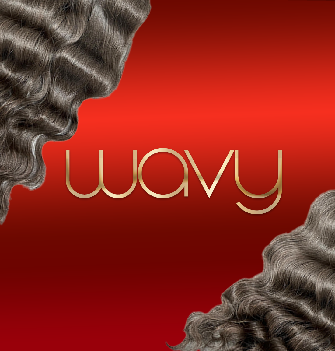 wavy